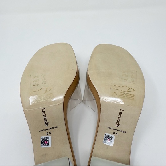 New Larroude Jenn Lucite Sandal Sz US 8.5 - Picture 13 of 15